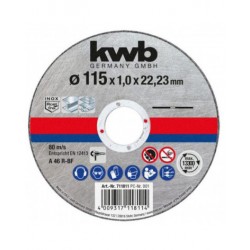 KWB DISCO CORTE INOX/METAL 115MM