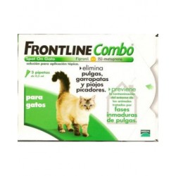 FRONTLINE COMBO GATOS - 3X0.5 ML