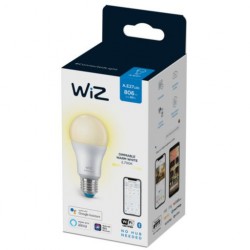 Lâmpada Inteligente LED E27 8W 806 lm A60 WiFi + Bluetooth Regulável WIZ