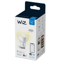 Lâmpada LED Smart WiFi + Bluetooth GU10 PAR16 Regulável WIZ 4.9W