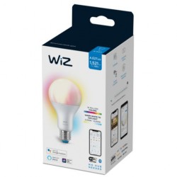 Lâmpada Inteligente LED E27 13W 1521 lm A67 WiFi + Bluetooth Regulável RGB+CCT WIZ