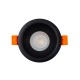 Aro Downlight Circular IP65 para Lâmpada LED GU10 Corte Ø75 mm