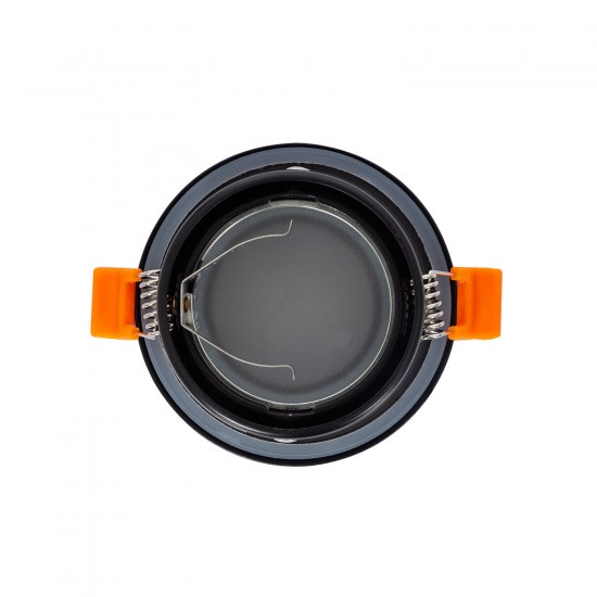 Aro Downlight Circular IP65 para Lâmpada LED GU10 Corte Ø75 mm