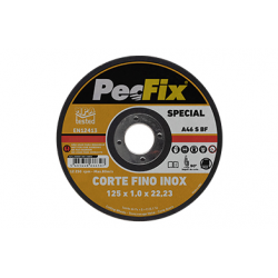 Disco Corte Fino Inox Special 125x1,0 - PECFIX