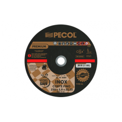 Disco de Corte Fino Inox Premium 230x2,0 - PECOL