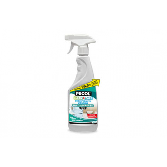 P373 Desinfetante Multisuperfícies CLEAN+CARE 500ml PECOL