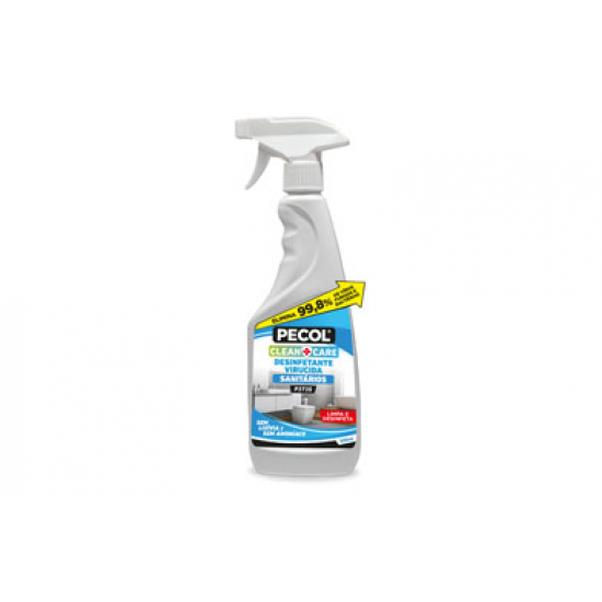 P373S Desinfetante Sanitários CLEAN+CARE 500ml PECOL