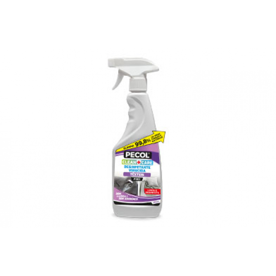 P383 Desinfetante Têxteis CLEAN+CARE 500ml PECOL