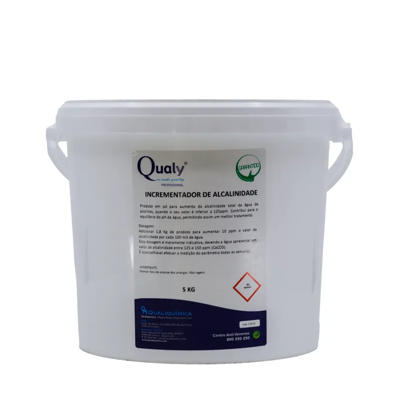 Incrementador de Alcalinidade 5Kg Incrementador de Alcalinidade 5Kg