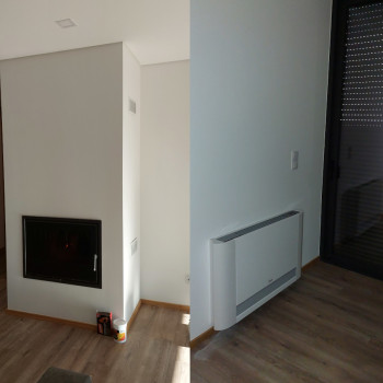 Instalação de Ventiloconvectores para Aquecimento com Recuperador de Calor - Galegos São Martinho Barcelos Instalação de Ventiloconvectores para Aquecimento com Recuperador de Calor - Galegos São Martinho Barcelos