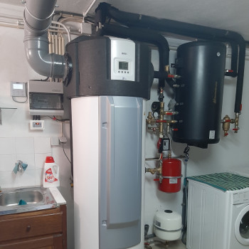 Instalação de duas Bombas de Calor para Aquecimento e AQS - Balazar Instalação de duas Bombas de Calor para Aquecimento e AQS - Balazar