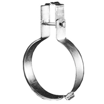 Abraçadeira metálica Akatherm 110 mm para tubo Rail