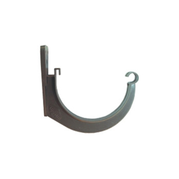 Abraçadeira PVC 125 mm cinzenta para caleira Abraçadeira PVC 125 mm cinzenta para caleira