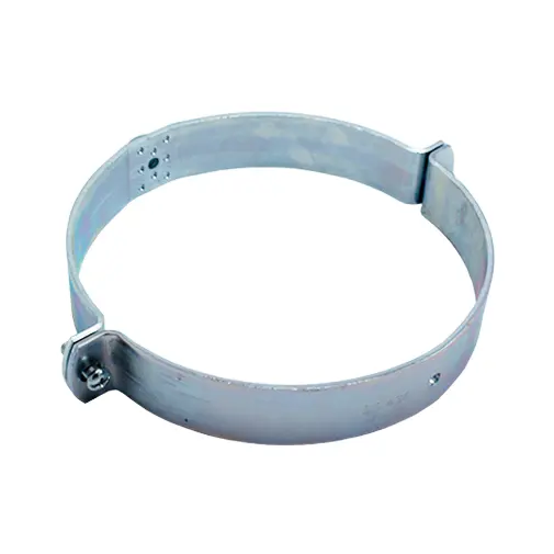 Abraçadeira suporte metálica Akatherm 160 mm x M10 para fixação à parede Abraçadeira suporte metálica Akatherm 160 mm x M10 para fixação à parede
