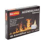Acendalhas brancas Fireshop 48 cubos 220 g