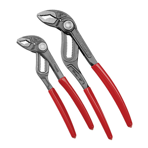 Alicate revestido Virax Multifixação 250 mm com botão de aperto Alicate revestido Virax Multifixação 250 mm com botão de aperto