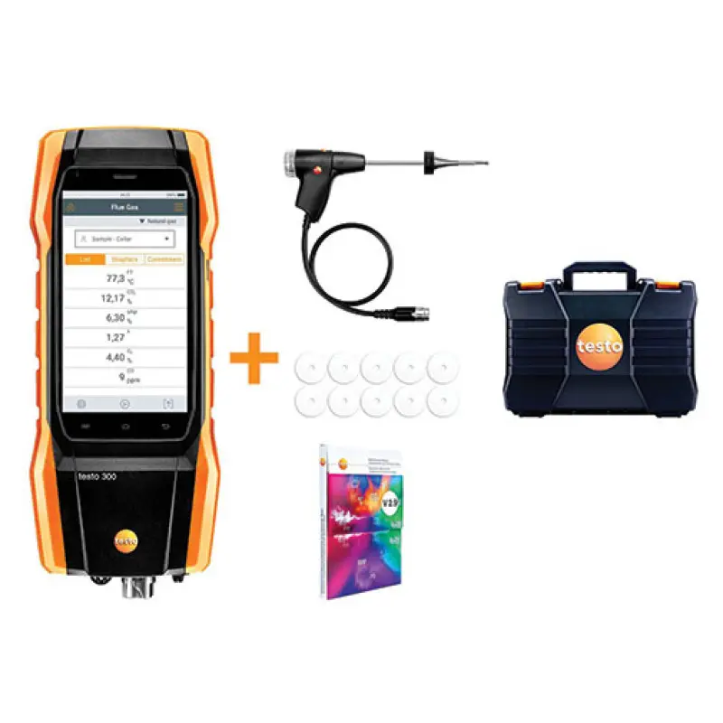 Analisador comb.Testo 300longlife Analisador comb.Testo 300longlife