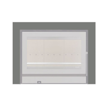 Aro 3 lados com 74 mm para recuperador calor Solzaima Orion Eco 70 cinza