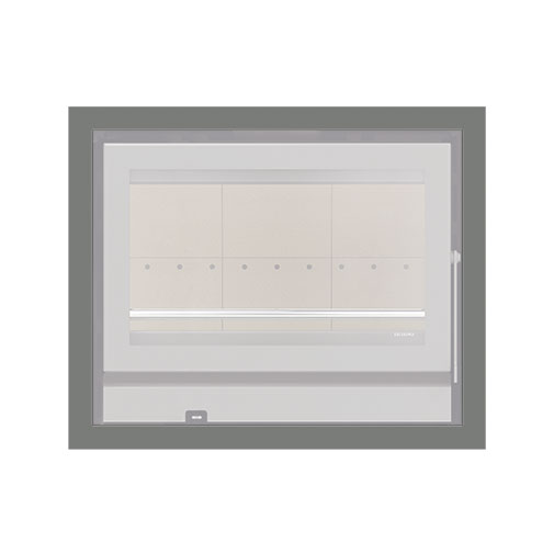 Aro 4 lados com 44 mm para recuperador calor Solzaima Orion Eco 70 cinza Aro 4 lados com 44 mm para recuperador calor Solzaima Orion Eco 70 cinza