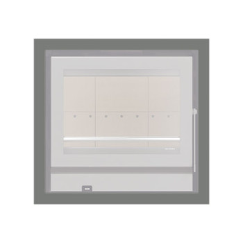 Aro 4 lados com 44 mm para recuperador calor Solzaima Siena Eco 60 cinza Aro 4 lados com 44 mm para recuperador calor Solzaima Siena Eco 60 cinza