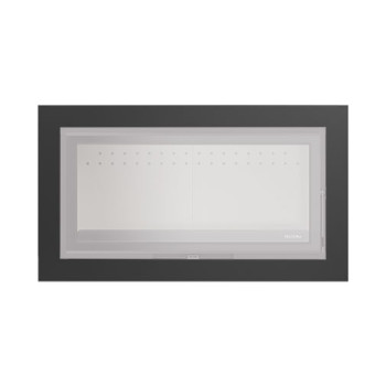 Aro 4 lados com 74 mm para recuperador calor Solzaima Acqua Eco preto Aro 4 lados com 74 mm para recuperador calor Solzaima Acqua Eco preto