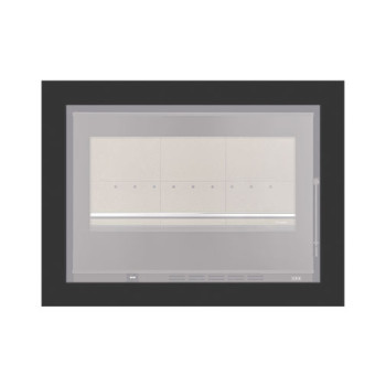 Aro 4 lados com 74 mm para recuperador calor Solzaima Juno Eco 80 preto Aro 4 lados com 74 mm para recuperador calor Solzaima Juno Eco 80 preto