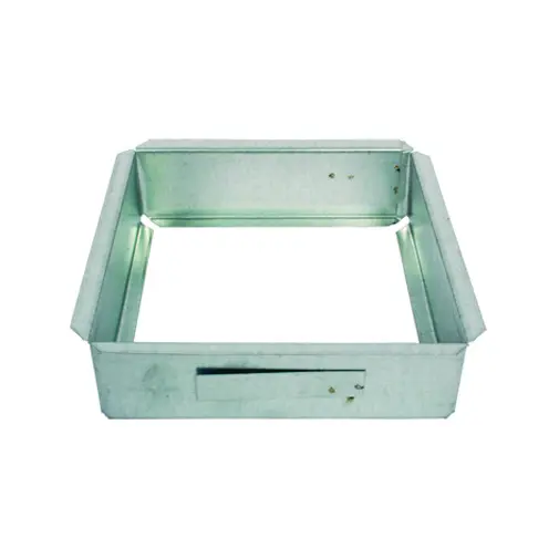 Aro para grelha Eco 300 x 150 mm branca