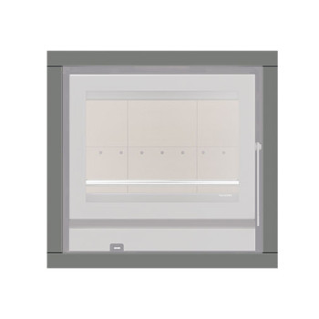 Aro quadripartido para recuperador calor Solzaima Siena Eco 60 cinza Aro quadripartido para recuperador calor Solzaima Siena Eco 60 cinza