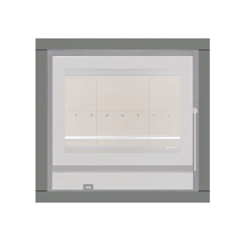 Aro quadripartido para recuperador calor Solzaima Siena Eco 60 cinza Aro quadripartido para recuperador calor Solzaima Siena Eco 60 cinza