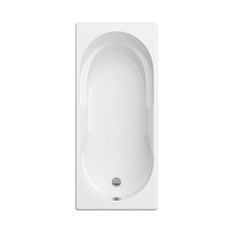 Banheira acrílica Sanitana Helena 1700 x 700 mm com superfície antiderrapante Banheira acrílica Sanitana Helena 1700 x 700 mm com superfície antiderrapante