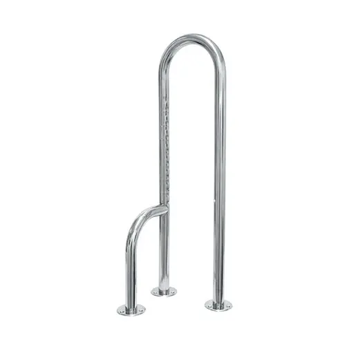 Barra apoio fixa 800 mm esquerda para sanita