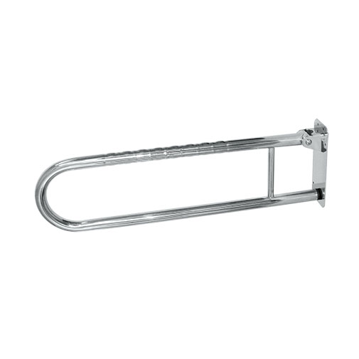Barra apoio rebatível 700 mm direita para sanita Barra apoio rebatível 700 mm direita para sanita