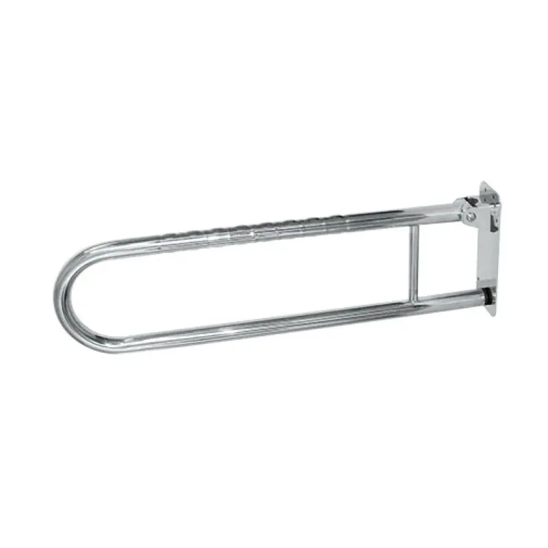 Barra apoio rebatível 700 mm direita para sanita Barra apoio rebatível 700 mm direita para sanita