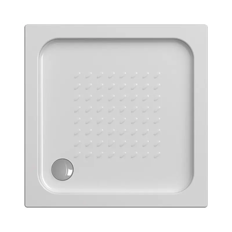 Base duche acrílica encastrar Sanitana Julia 800 x 800 x 35 mm com superfície antiderrapante Base duche acrílica encastrar Sanitana Julia 800 x 800 x 35 mm com superfície antiderrapante