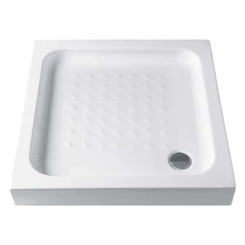 Base duche acrílica Sanitana Julia 700 x 700 x 75 mm de pousar Base duche acrílica Sanitana Julia 700 x 700 x 75 mm de pousar