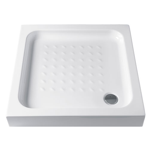 Base duche acrílica Sanitana Julia 800 x 800 x 75 mm de pousar Base duche acrílica Sanitana Julia 800 x 800 x 75 mm de pousar