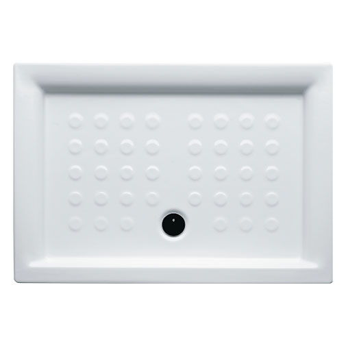 Base duche cerâmica Sanitana Juliete 1000 x 800 x 80 mm de pousar Base duche cerâmica Sanitana Juliete 1000 x 800 x 80 mm de pousar