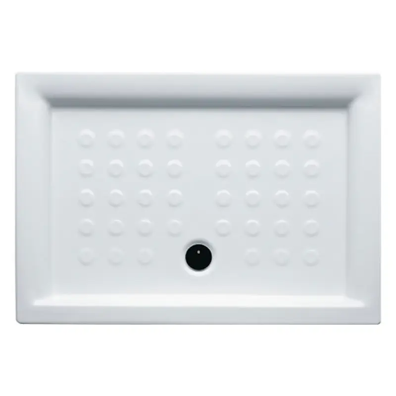 Base duche cerâmica Sanitana Juliete 1000 x 800 x 80 mm de pousar Base duche cerâmica Sanitana Juliete 1000 x 800 x 80 mm de pousar
