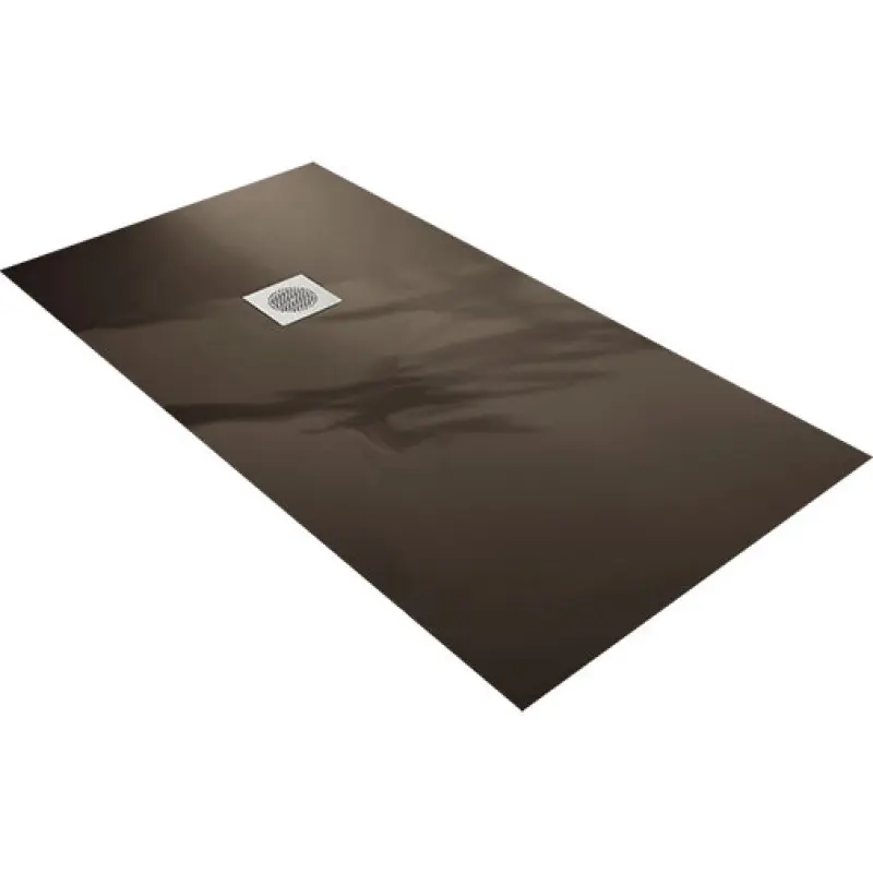 Base duche resina B10 Natural 900 x 900 x 30 mm preta Base duche resina B10 Natural 900 x 900 x 30 mm preta
