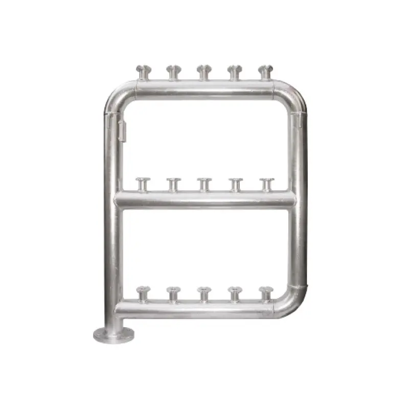 Bateria galvanizada 10 cont 2Filas 21/2` Bateria galvanizada 10 cont 2Filas 21/2`