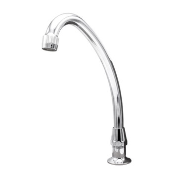 Bica tubo de bancada 18 x 250 mm para torneira de pedal Bica tubo de bancada 18 x 250 mm para torneira de pedal