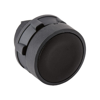 Botão comando preto 22mm ZB5AA2