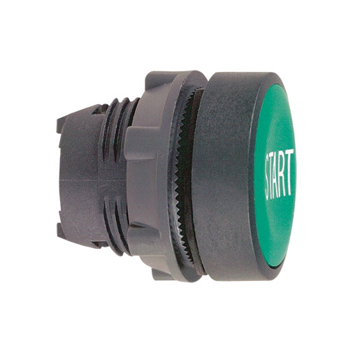 Botão comando preto 22mm ZB5AA3 Botão comando preto 22mm ZB5AA3