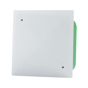 Caixa aparelhagem TEV 107 x 107 x 45 mm quadrada com tampa para pladur