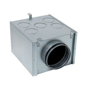 Caixa coletora metálica Aldes VMC 20 saídas para condutas Optiflex Caixa coletora metálica Aldes VMC 20 saídas para condutas Optiflex