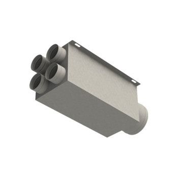 Caixa distribuidora Insuatherm VMC 4 saídas Caixa distribuidora Insuatherm VMC 4 saídas