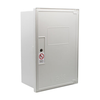 Caixa entrada 500 x 350 x 200 mm sem visor para contador gás Caixa entrada 500 x 350 x 200 mm sem visor para contador gás