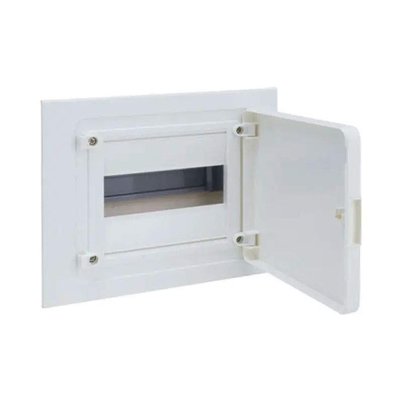 Caixa Hager Golf 1 fila 8 módulos encastrar com porta opaca Caixa Hager Golf 1 fila 8 módulos encastrar com porta opaca