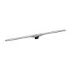 Calha para duche Geberit CleanLine60: L=30-90cm, aço inox eletropolido, aço inox escovado