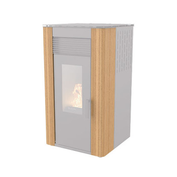 Capa Fuji oak para salamandra pellets Solzaima Hidro 12 kW Capa Fuji oak para salamandra pellets Solzaima Hidro 12 kW